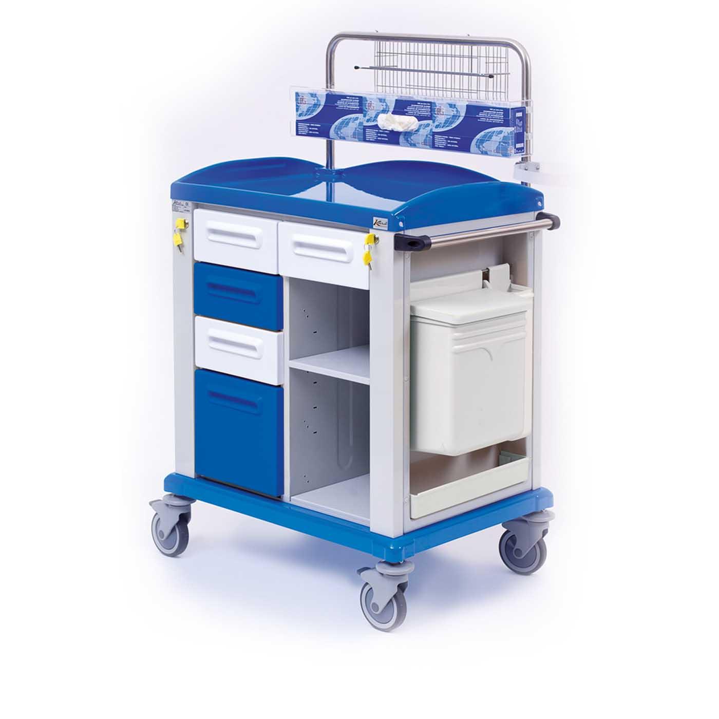 GB Medicali - Carrello multiuso/dialisi Andy