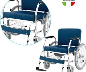 GB Medicali - Carrozzina rigida bariatrica autospinta