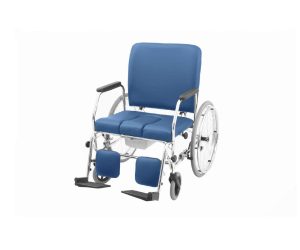 GB Medicali - Carrozzina rigida bariatrica reclinabile autospinta con WC