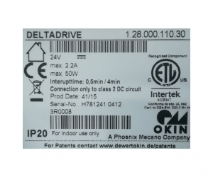 GB Medicali - DELTADRIVE 1.28.000.110.30 - Okin
