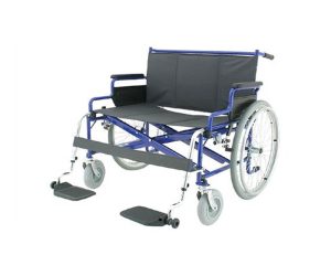 GBMedicali -Carrozzina pieghevole autospinta bariatrica - Spin Maxi