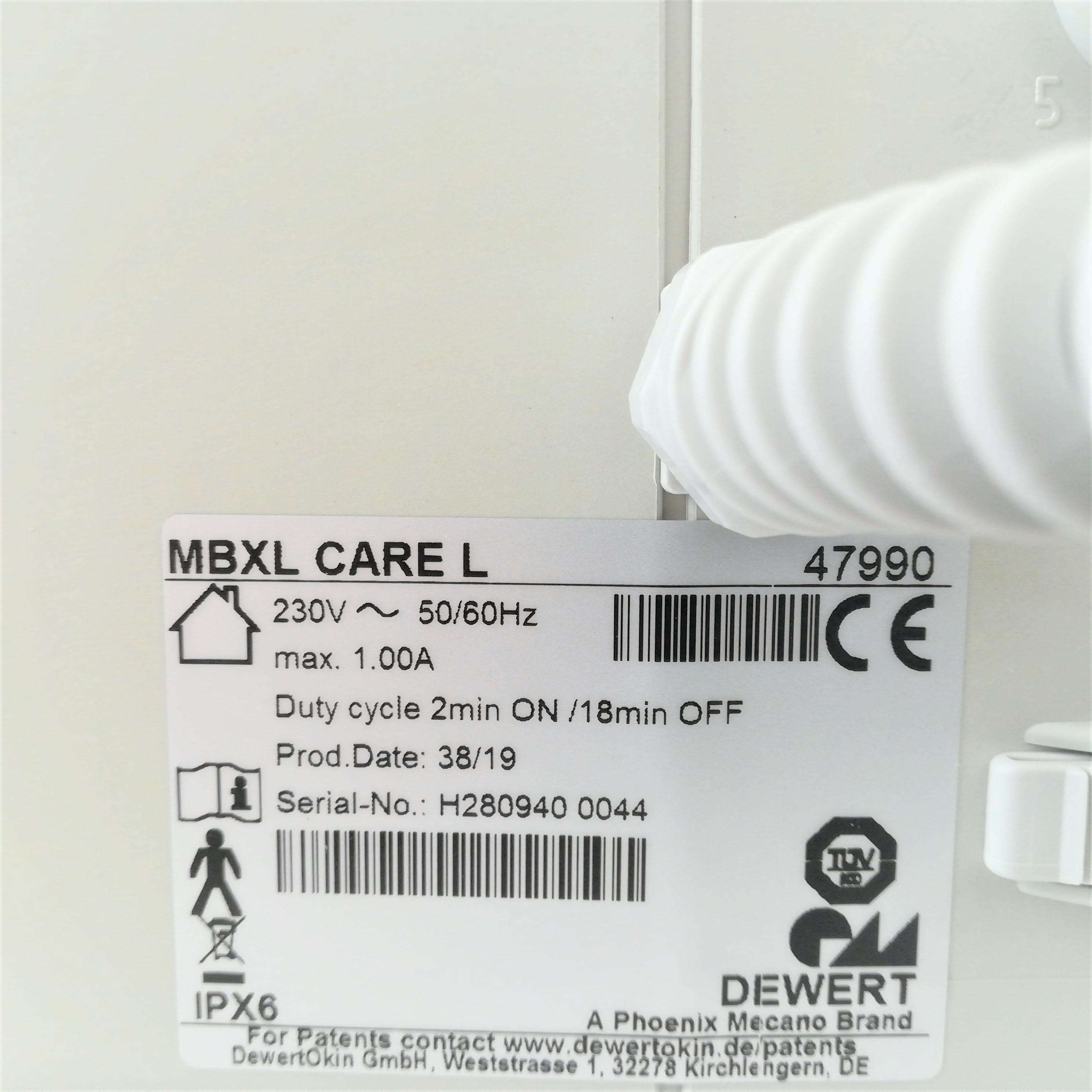 GB Medicali - Centralina MBXL CARE I Dewert - 47990