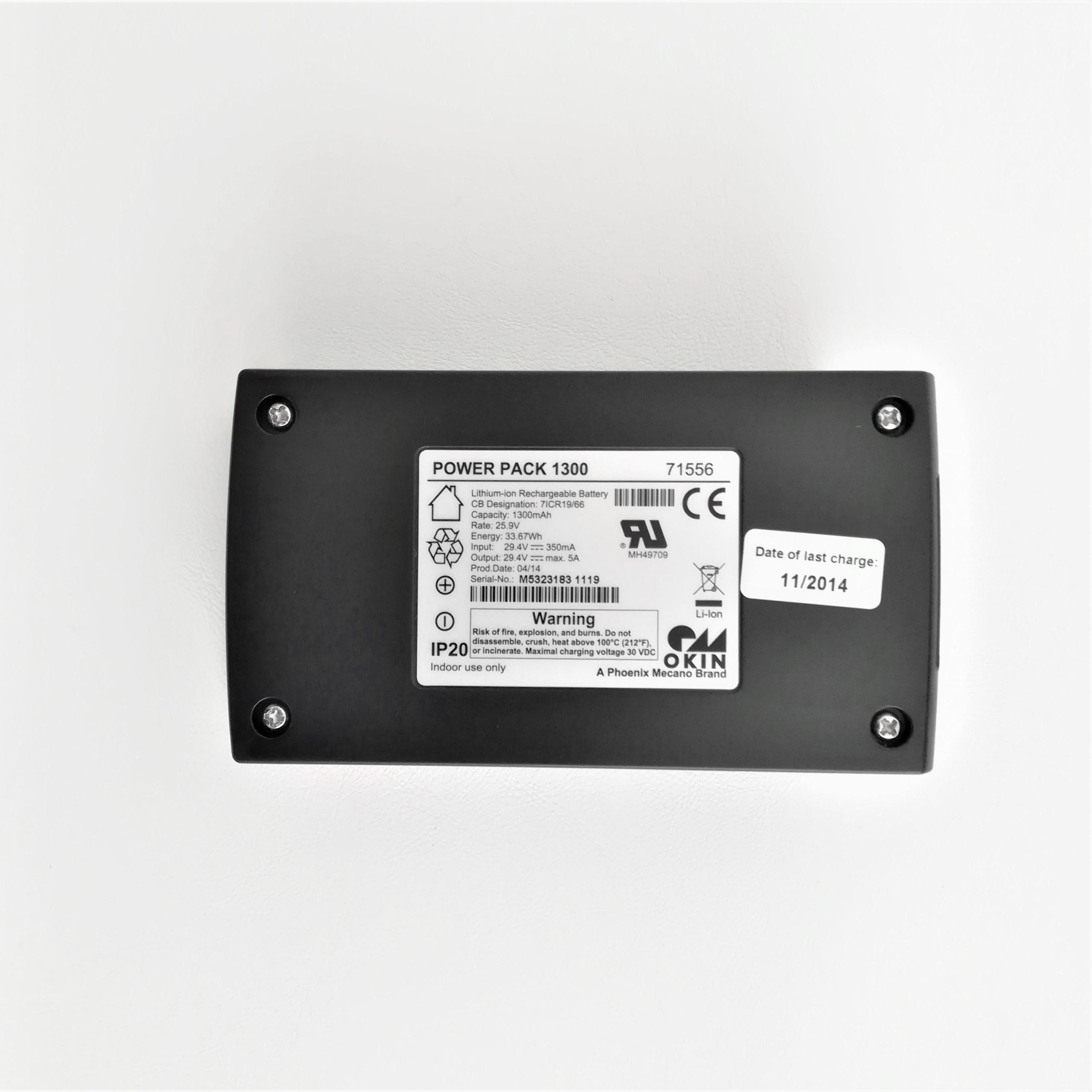 GB Medicali - Batteria Okin 71556 POWER PACK 1300