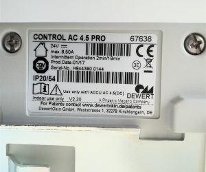 GB Medicali - Centralina CONTROL AC 4.5 PRO 67638 - Dewert