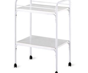 GB Medicali - Carrello acciaio due ripiani 58,5 cm - EB28
