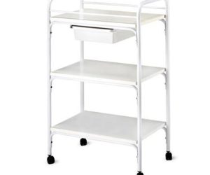 GB Medicali - Carrello acciaio tre ripiani con cassetto - EB31