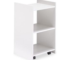 GB Medicali - Carrello scaffale in legno tre ripiani 46 cm - EB36
