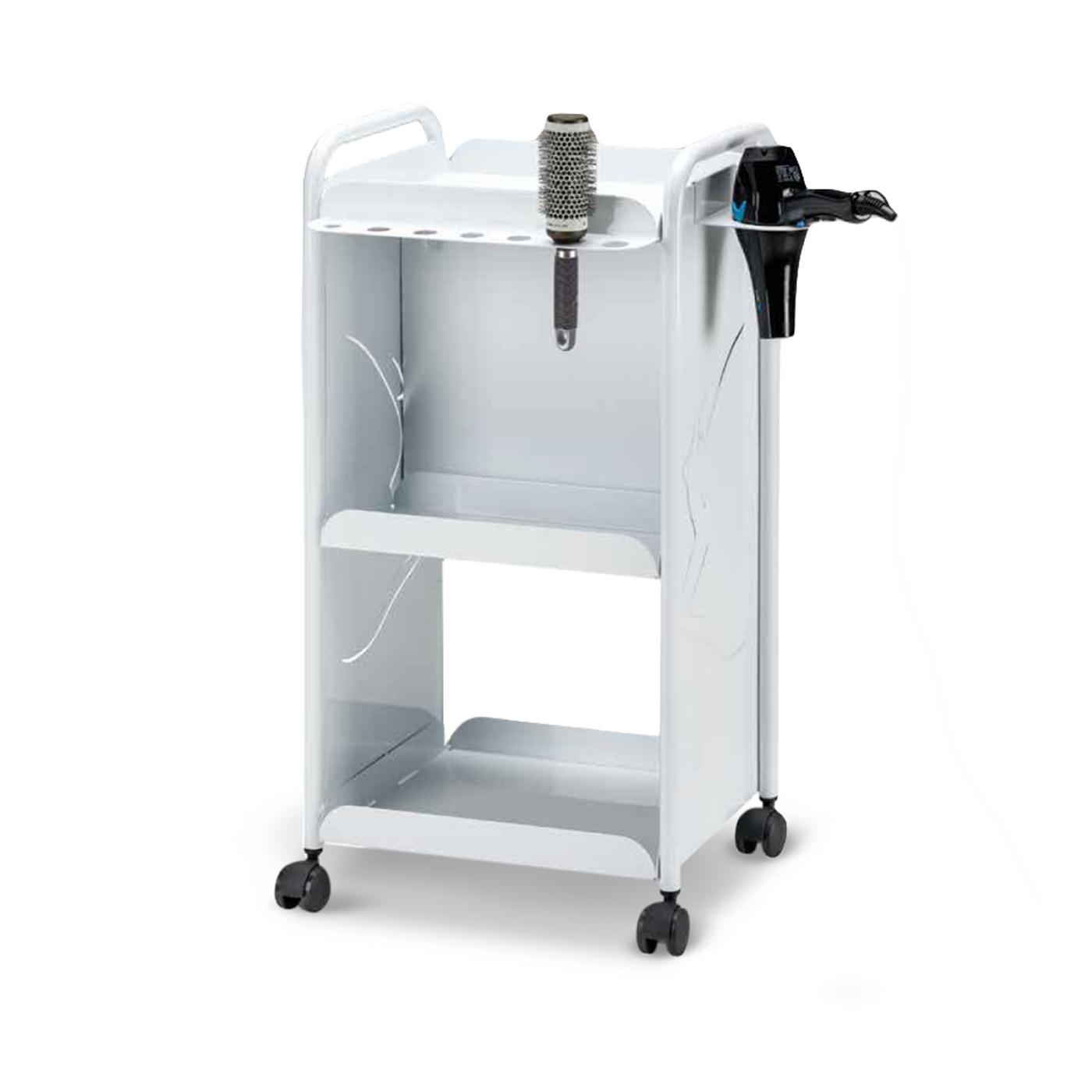 GB Medicali - Carrello acciaio accessoriabile per parrucchiere - EB33