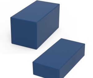 GB Medicali - Cuscino rivestito per fisioterapia e riabilitazione - Parallelepipedo