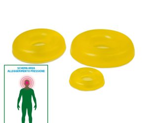 GB Medicali - Posizionatore Gel - Poggiatesta a ciambella