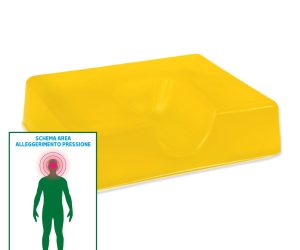 GB Medicali - Posizionatore gel - Poggiatesta oftalmico testa supina