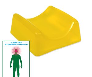 GB Medicali - Posizionatore gel - Poggiatesta sagomato testa supina