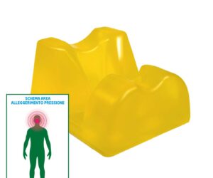 GB Medicali - Posizionatore gel - Poggiatesta per posizione prona
