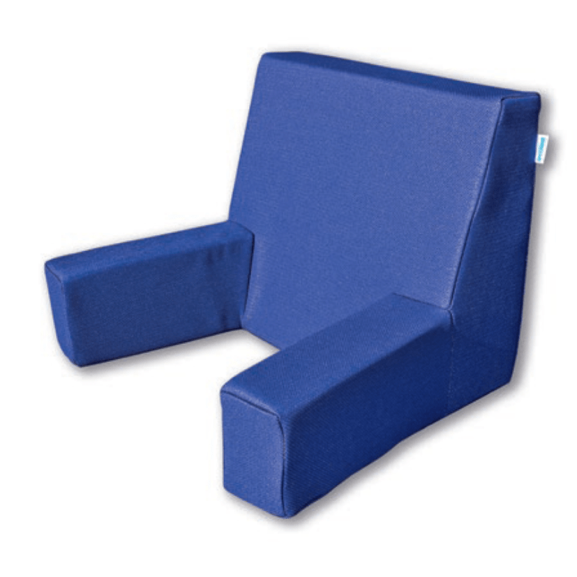 Cuscino da Lettura per Letto Ergonomico Supporto Schiena Con Braccioli  Memory Fo