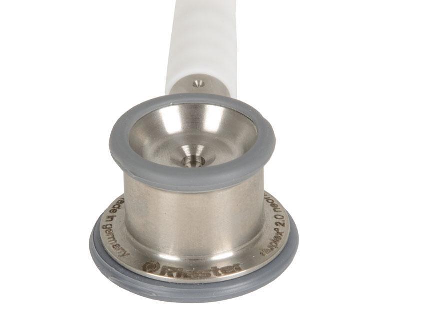 GB Medicali - Stetoscopio Riester Duplex 2.0 in acciaio inox - neonatale - bianco - 2