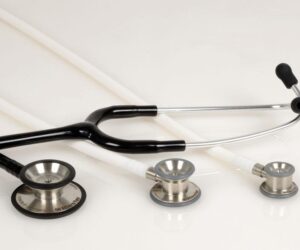 GB Medicali - Stetoscopio Riester Duplex 2.0 in acciaio inox - neonatale - bianco - 2