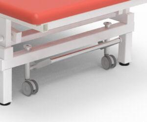 GB0412.AC188 Ruote retrattili con azionamento tramite leve anteroposteriori