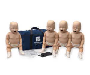 GB Medicali - Prestan Baby RCP, confezione da 4 manichini (pelle chiara)