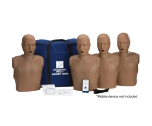 GB Medicali - Prestan Professional Serie 2000 manichino adulto confezione da 4 (pelle scura)