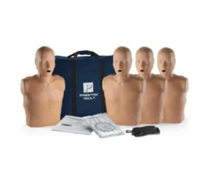 GB Medicali - Prestan manichino adulto professionale, confezione da 4 (pelle scura)