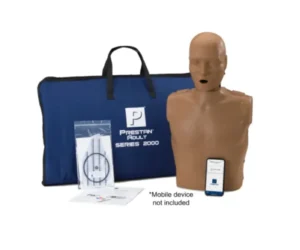 GB Medicali - Prestan serie 2000 manichino per RCP adulto (pelle scura)