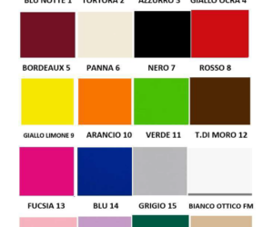 GB Medicali - Colori ecopelle Orlando & Co.