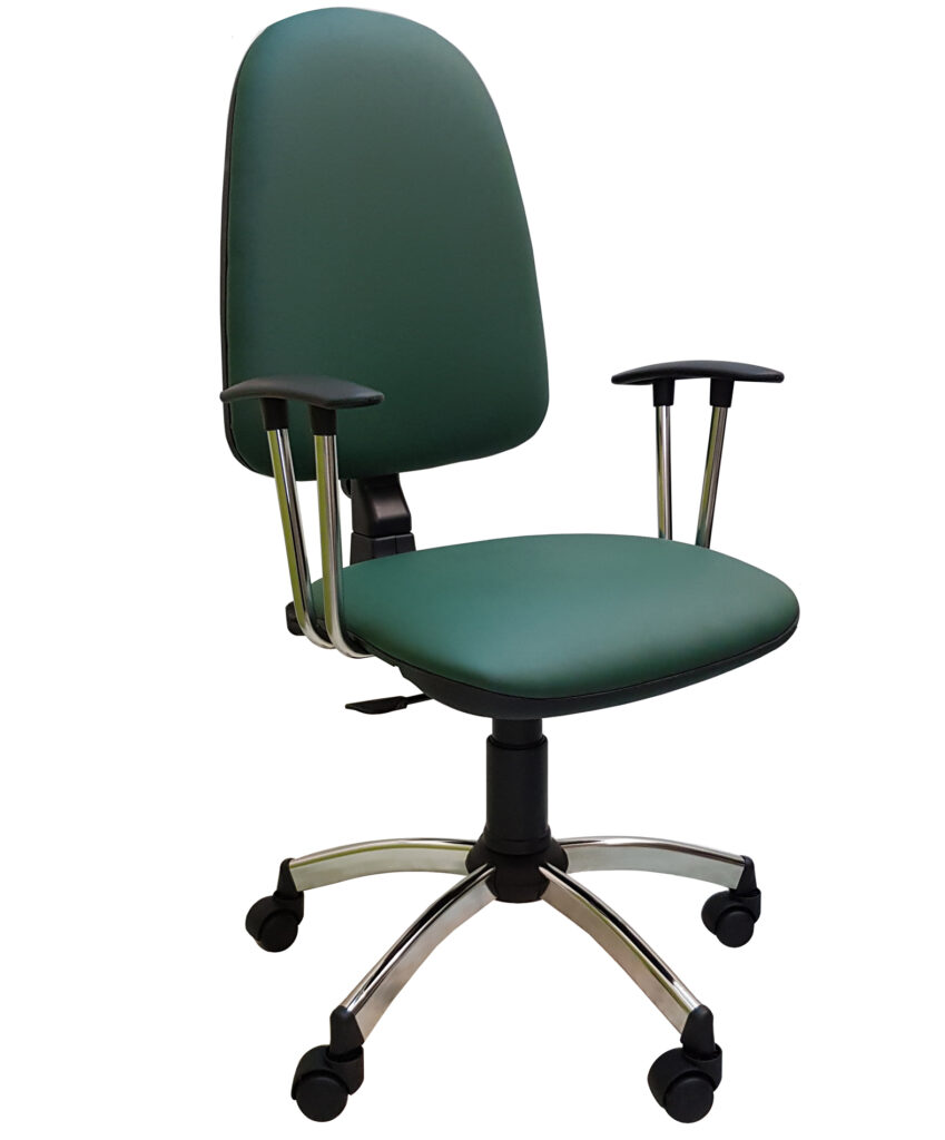 Vinsetto Sedia da Ufficio Ergonomica con Braccioli Ribaltabili, Sedia da Scrivania con Altezza